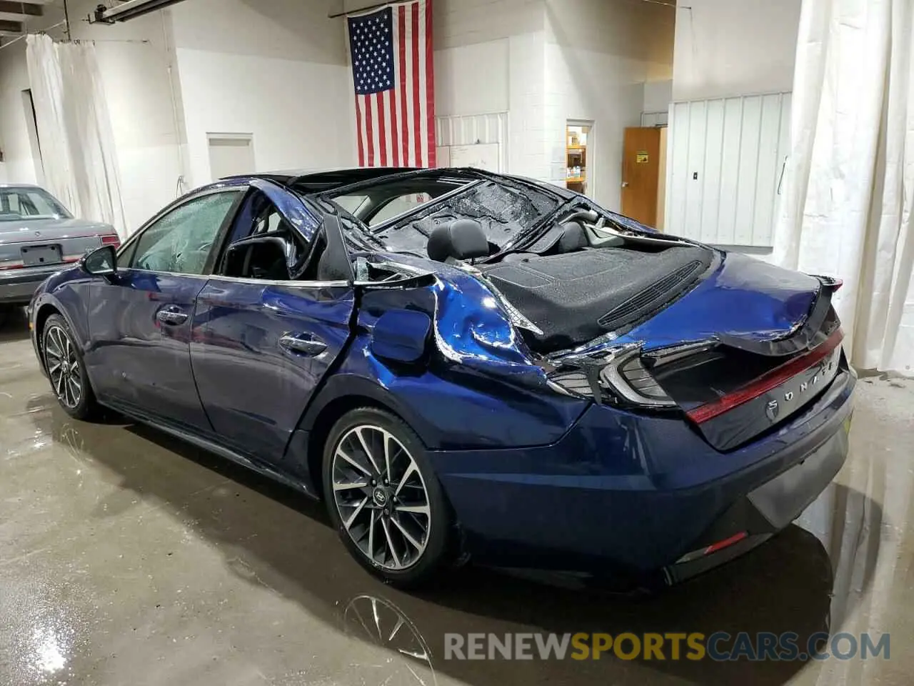2 Photograph of a damaged car 5NPEH4J26LH036658 HYUNDAI SONATA 2020