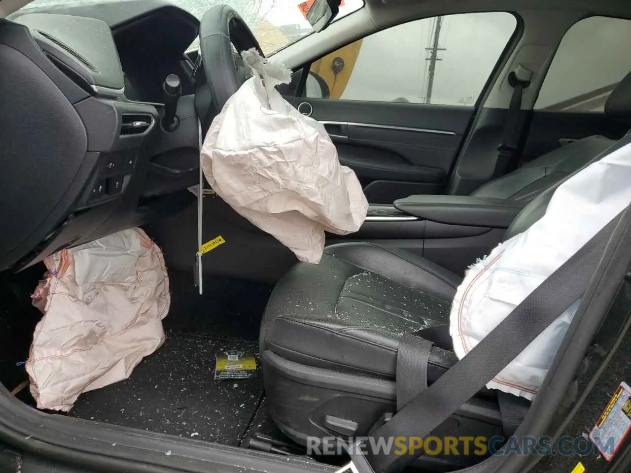 7 Photograph of a damaged car 5NPEH4J27LH002535 HYUNDAI SONATA 2020