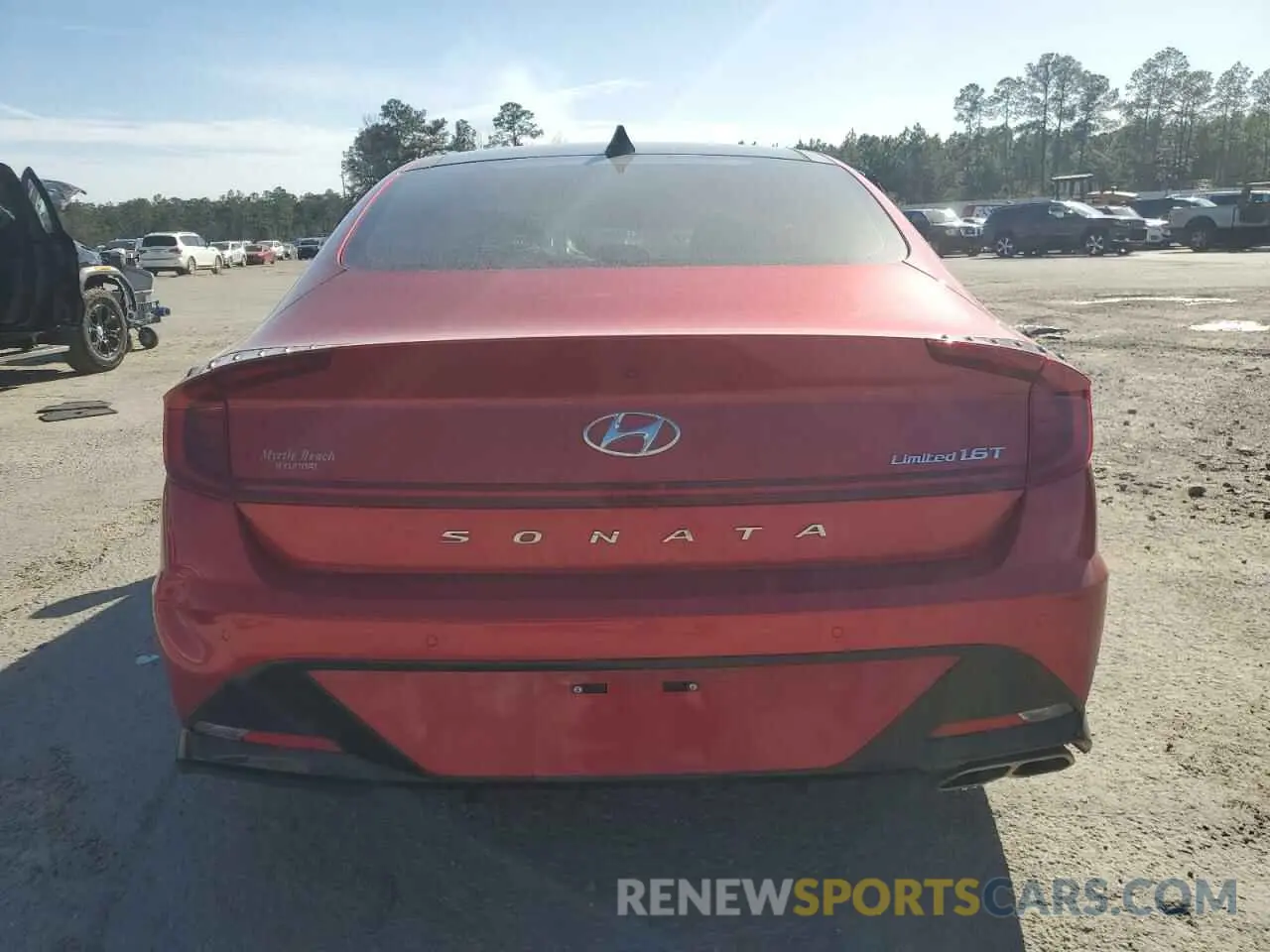 6 Photograph of a damaged car 5NPEH4J27LH002700 HYUNDAI SONATA 2020