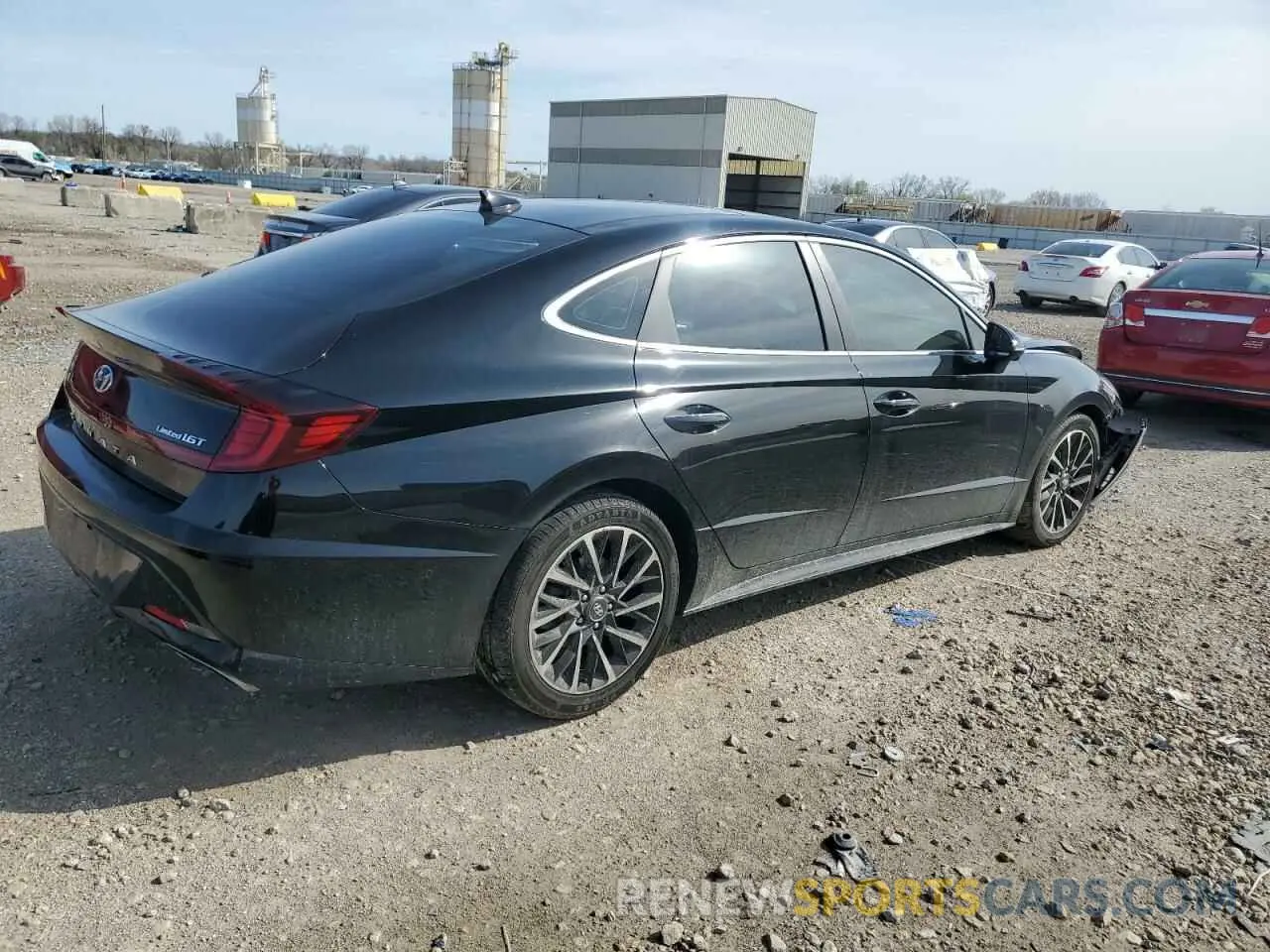 3 Photograph of a damaged car 5NPEH4J27LH044266 HYUNDAI SONATA 2020