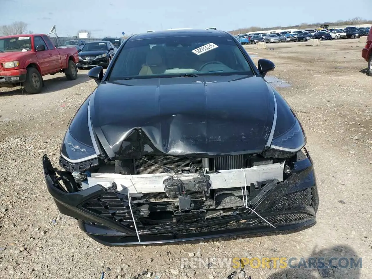 5 Photograph of a damaged car 5NPEH4J27LH044266 HYUNDAI SONATA 2020