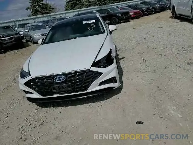 11 Photograph of a damaged car 5NPEH4J28LH013236 HYUNDAI SONATA 2020
