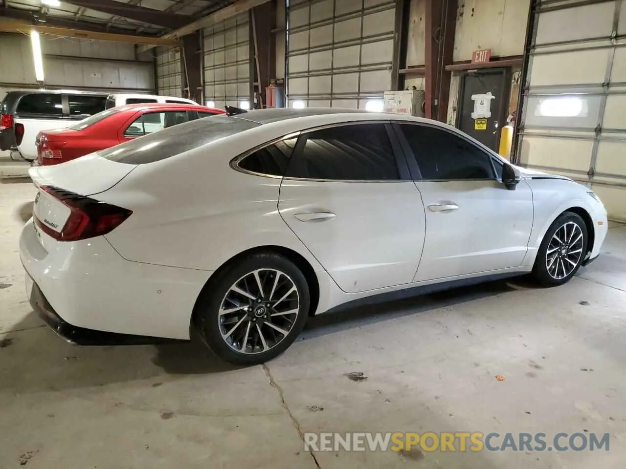 3 Photograph of a damaged car 5NPEH4J28LH013236 HYUNDAI SONATA 2020