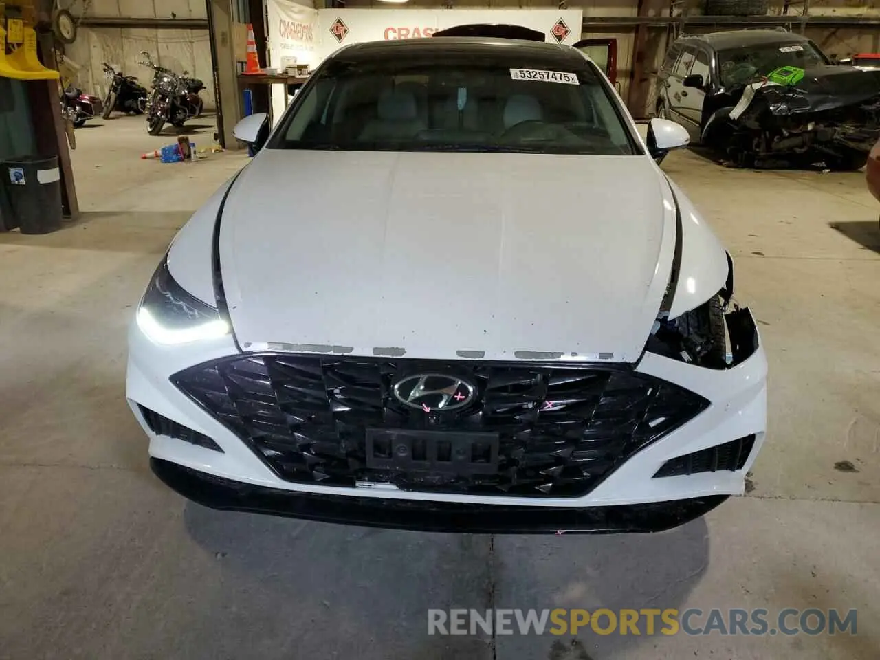 5 Photograph of a damaged car 5NPEH4J28LH013236 HYUNDAI SONATA 2020