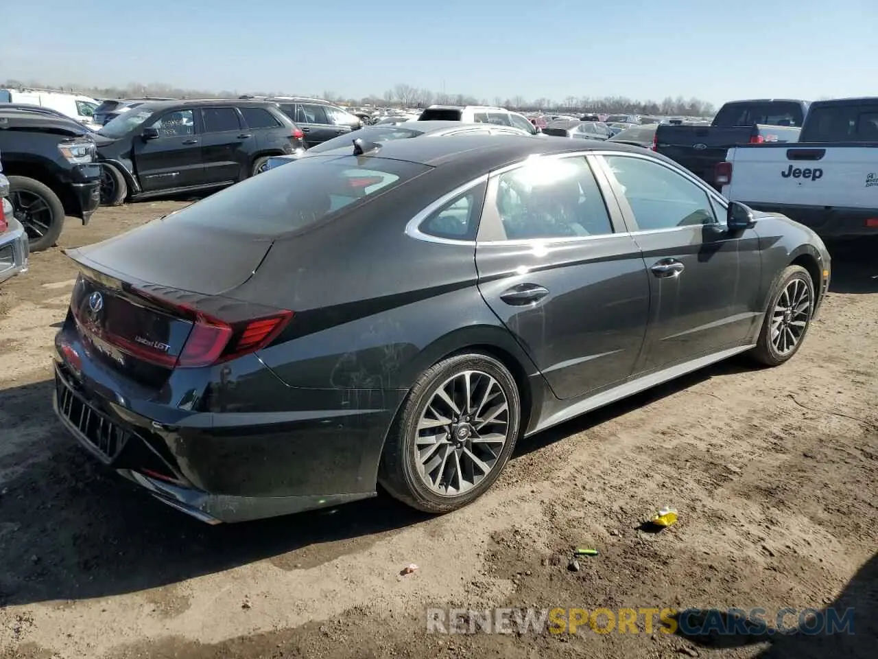 3 Photograph of a damaged car 5NPEH4J28LH027783 HYUNDAI SONATA 2020