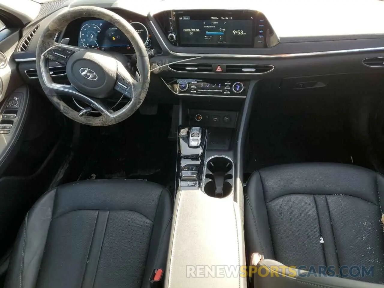 8 Photograph of a damaged car 5NPEH4J28LH027783 HYUNDAI SONATA 2020