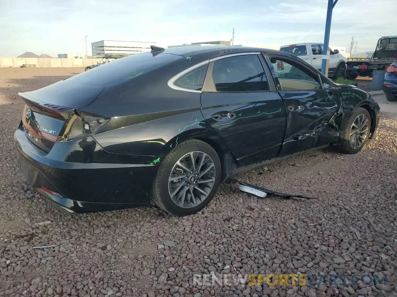 3 Photograph of a damaged car 5NPEH4J28LH032773 HYUNDAI SONATA 2020