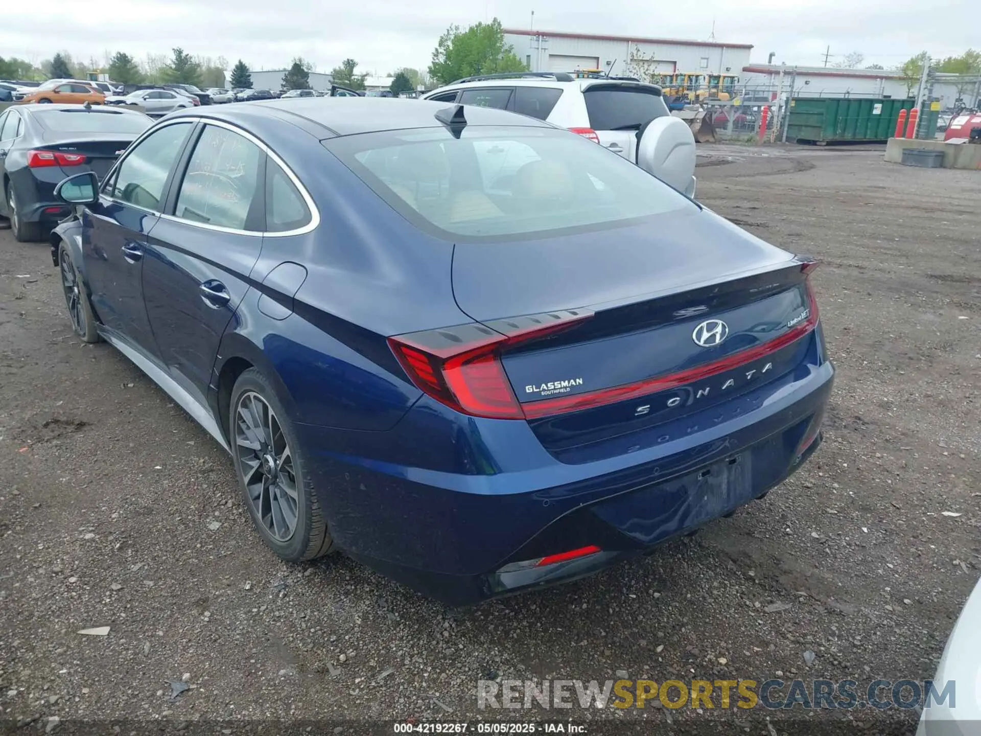 3 Photograph of a damaged car 5NPEH4J28LH040498 HYUNDAI SONATA 2020