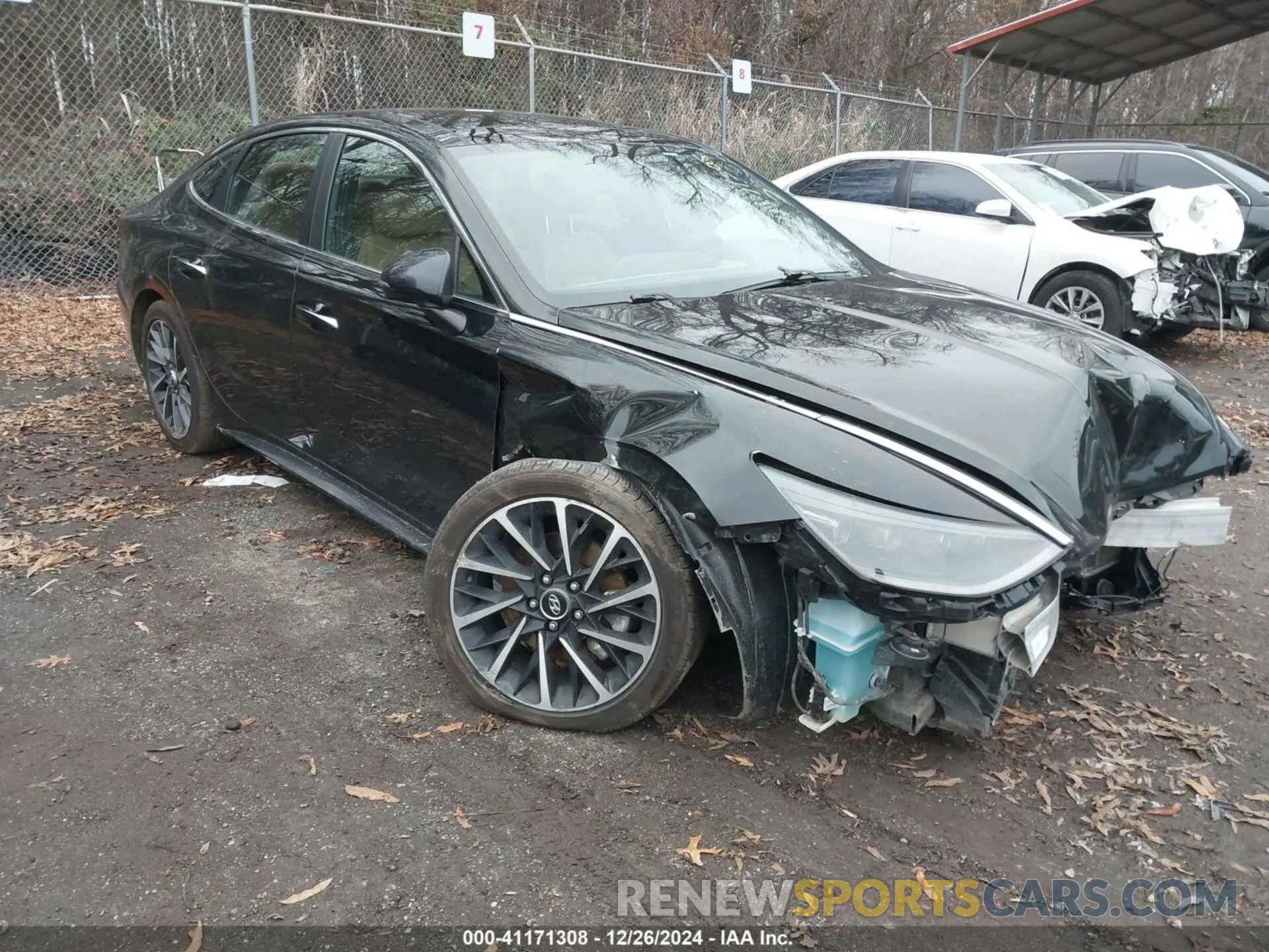 1 Photograph of a damaged car 5NPEH4J29LH029932 HYUNDAI SONATA 2020