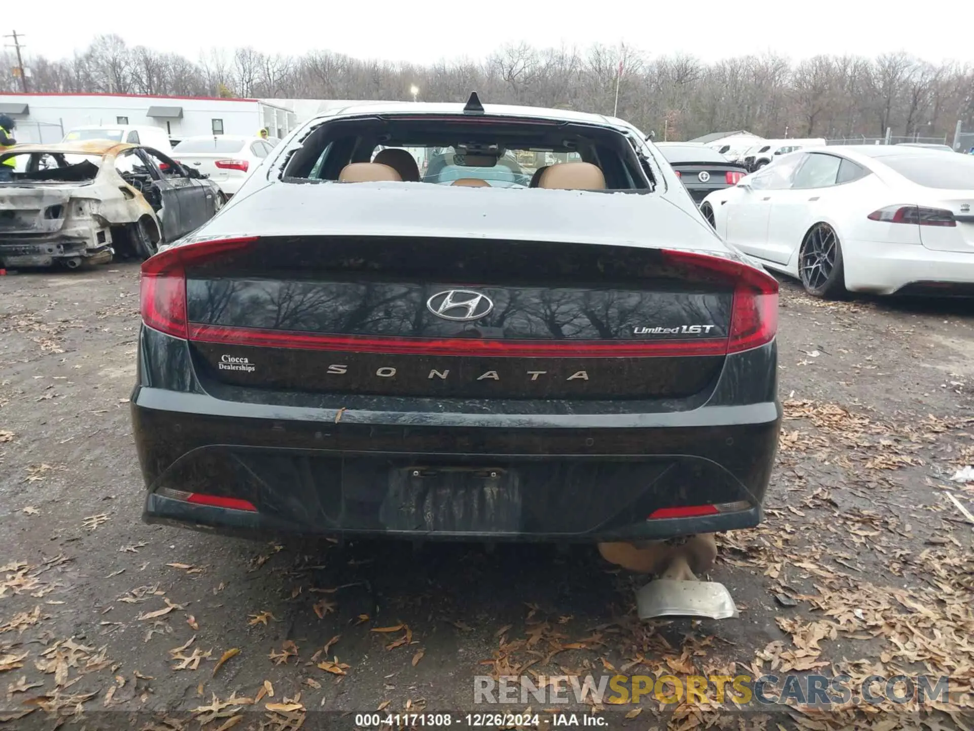 17 Photograph of a damaged car 5NPEH4J29LH029932 HYUNDAI SONATA 2020