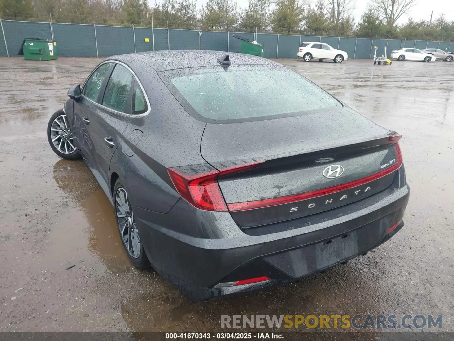 3 Photograph of a damaged car 5NPEH4J29LH031504 HYUNDAI SONATA 2020