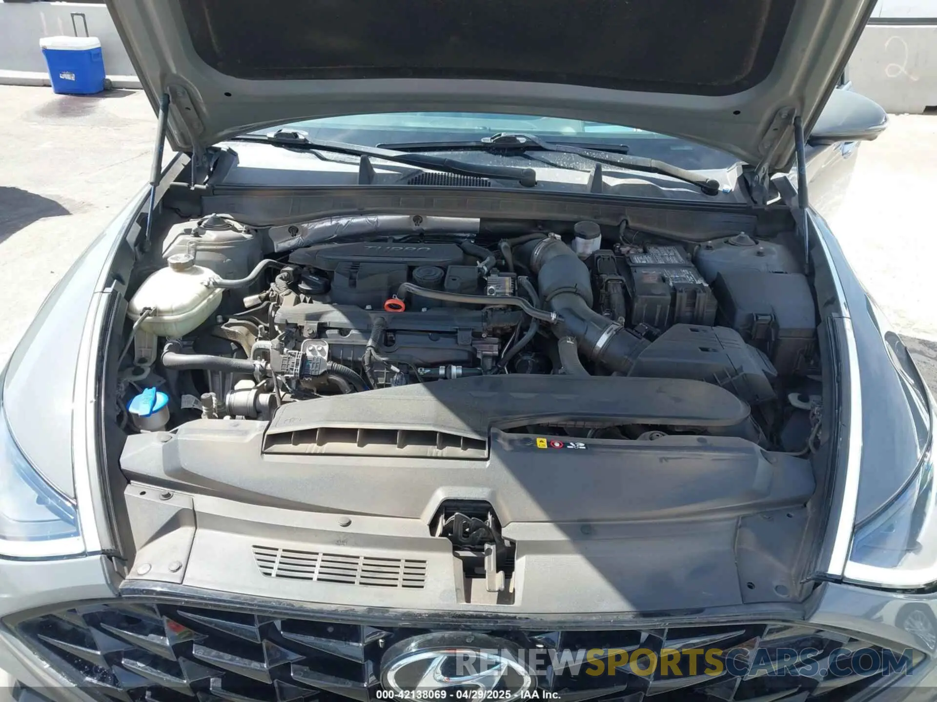10 Photograph of a damaged car 5NPEH4J29LH050604 HYUNDAI SONATA 2020