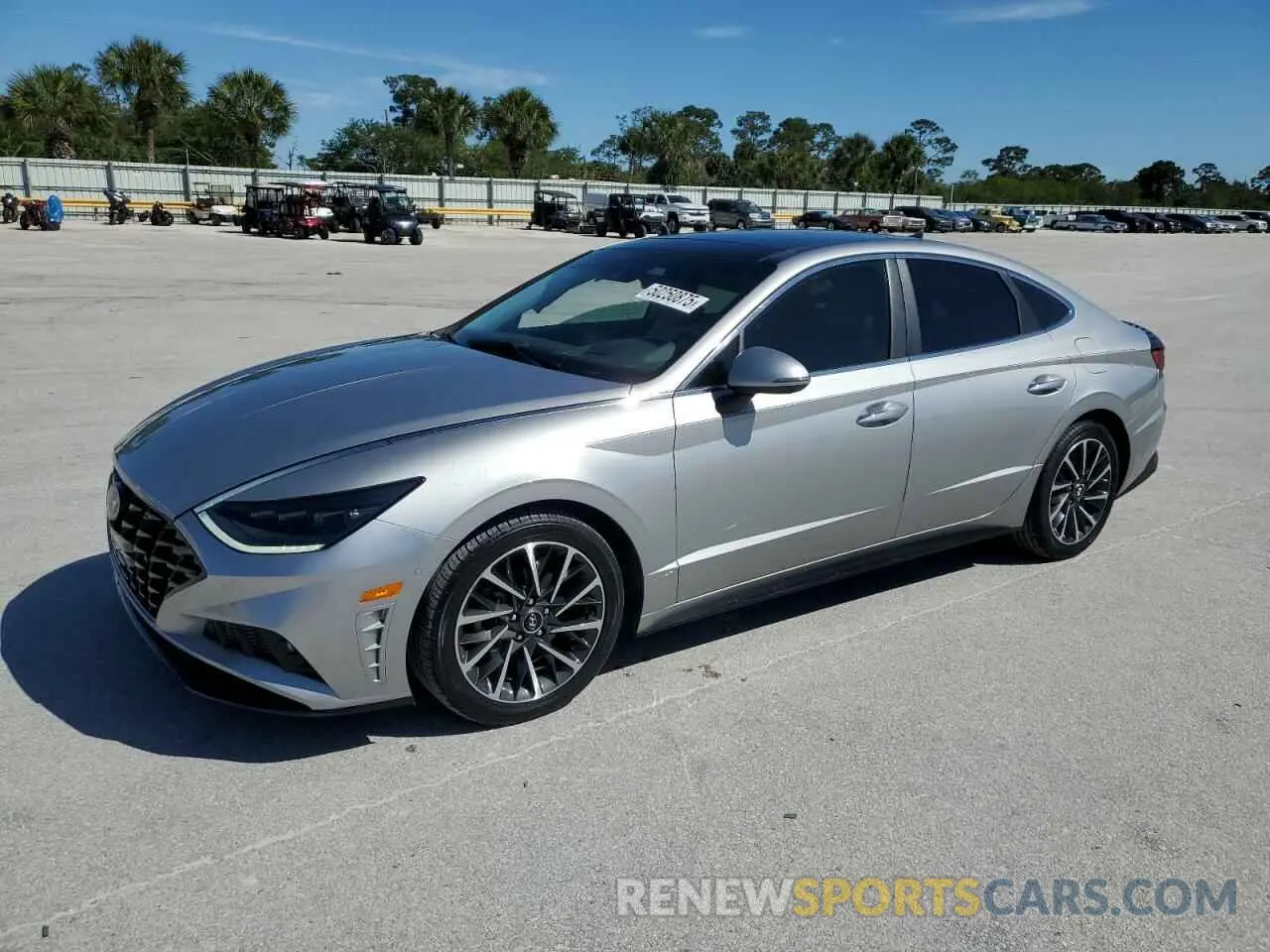 1 Photograph of a damaged car 5NPEH4J2XLH017899 HYUNDAI SONATA 2020