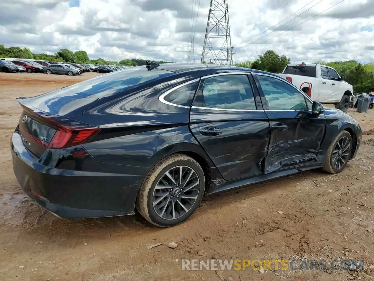 3 Photograph of a damaged car 5NPEJ4J21LH028634 HYUNDAI SONATA 2020