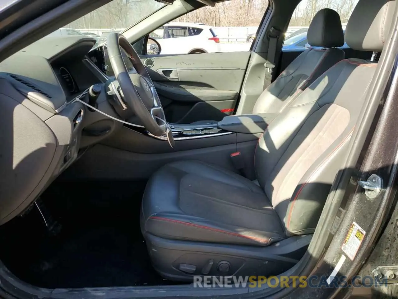 7 Photograph of a damaged car 5NPEJ4J21LH046390 HYUNDAI SONATA 2020