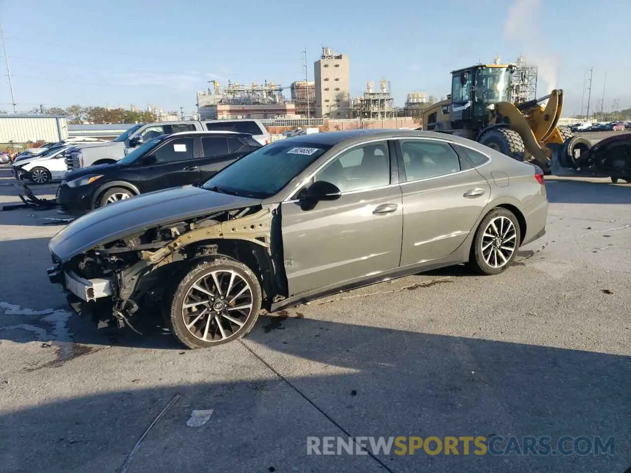1 Photograph of a damaged car 5NPEJ4J22LH014953 HYUNDAI SONATA 2020
