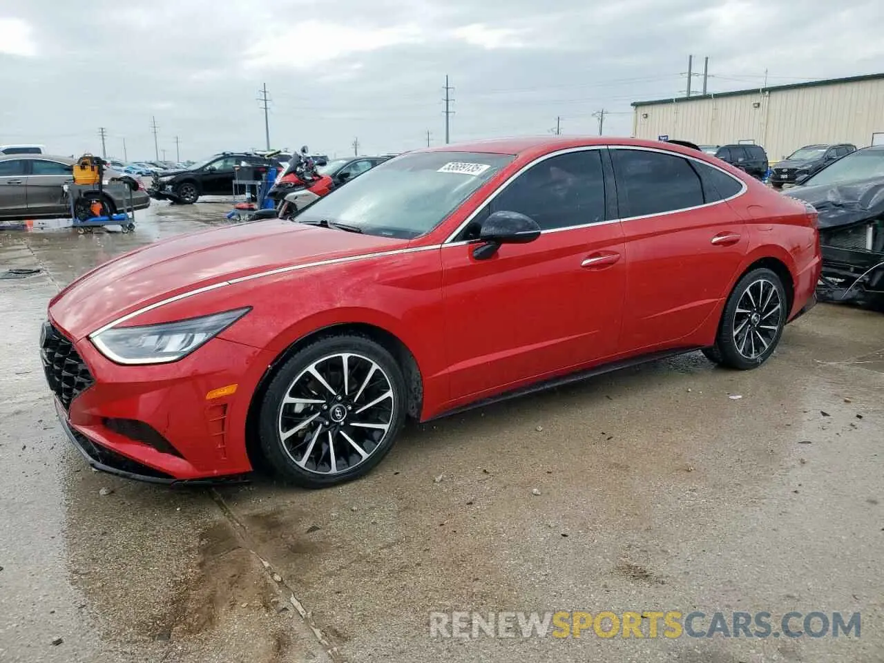 1 Photograph of a damaged car 5NPEJ4J22LH020915 HYUNDAI SONATA 2020
