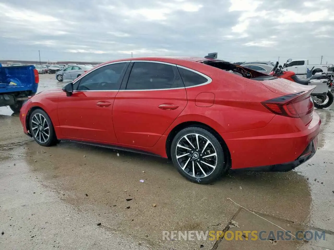 2 Photograph of a damaged car 5NPEJ4J22LH020915 HYUNDAI SONATA 2020