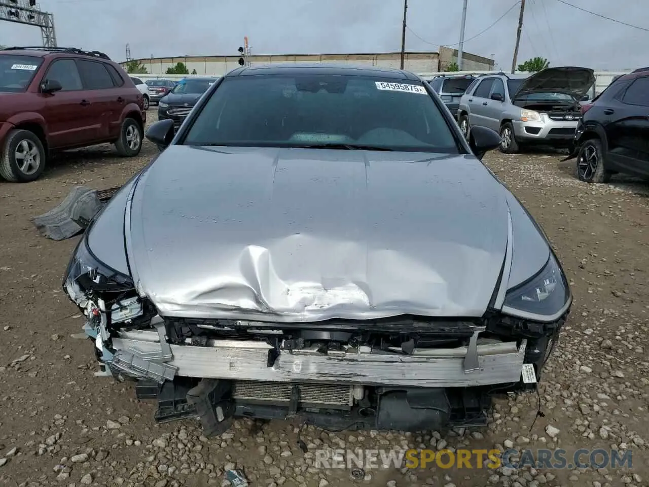 5 Photograph of a damaged car 5NPEJ4J22LH030036 HYUNDAI SONATA 2020