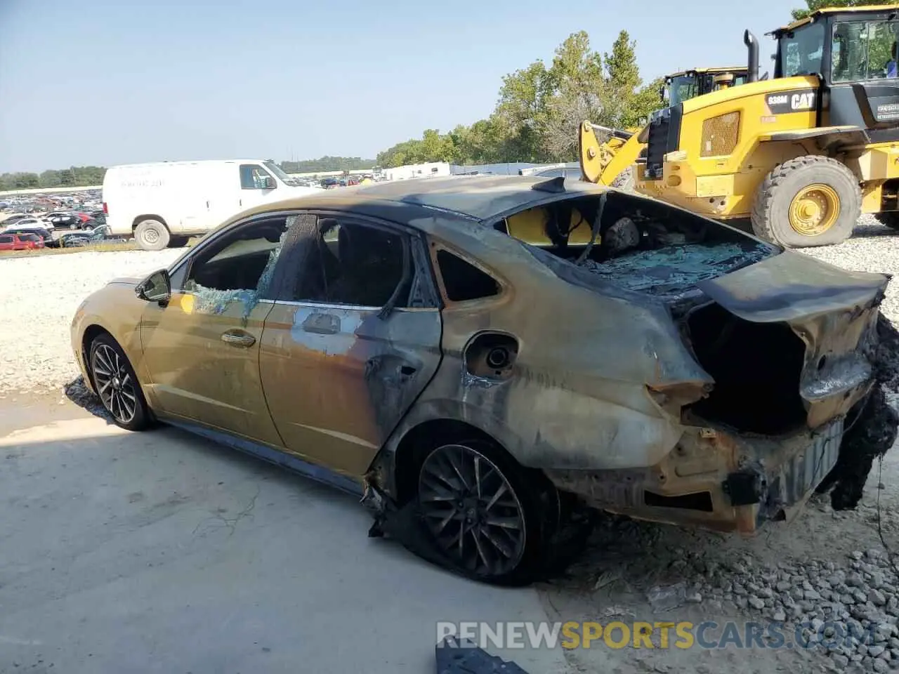 2 Photograph of a damaged car 5NPEJ4J23LH052319 HYUNDAI SONATA 2020