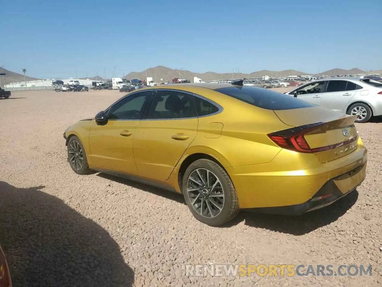 2 Photograph of a damaged car 5NPEJ4J24LH025632 HYUNDAI SONATA 2020