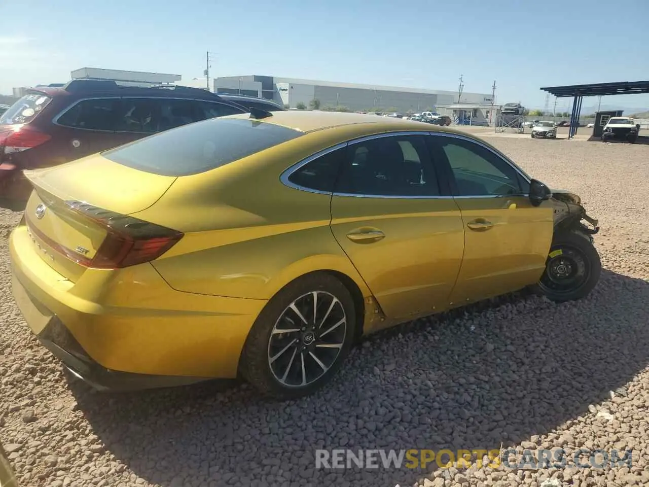 3 Photograph of a damaged car 5NPEJ4J24LH025632 HYUNDAI SONATA 2020