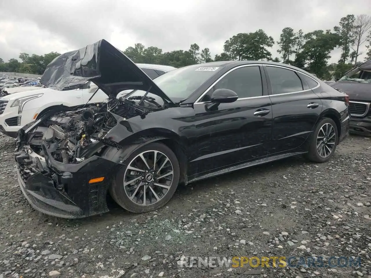 1 Photograph of a damaged car 5NPEJ4J25LH048238 HYUNDAI SONATA 2020