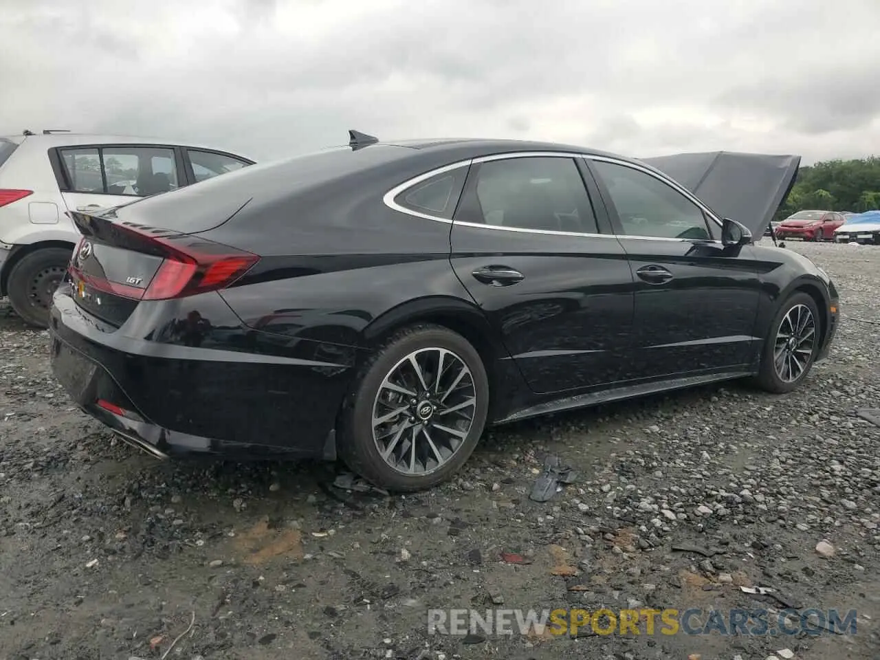 3 Photograph of a damaged car 5NPEJ4J25LH048238 HYUNDAI SONATA 2020