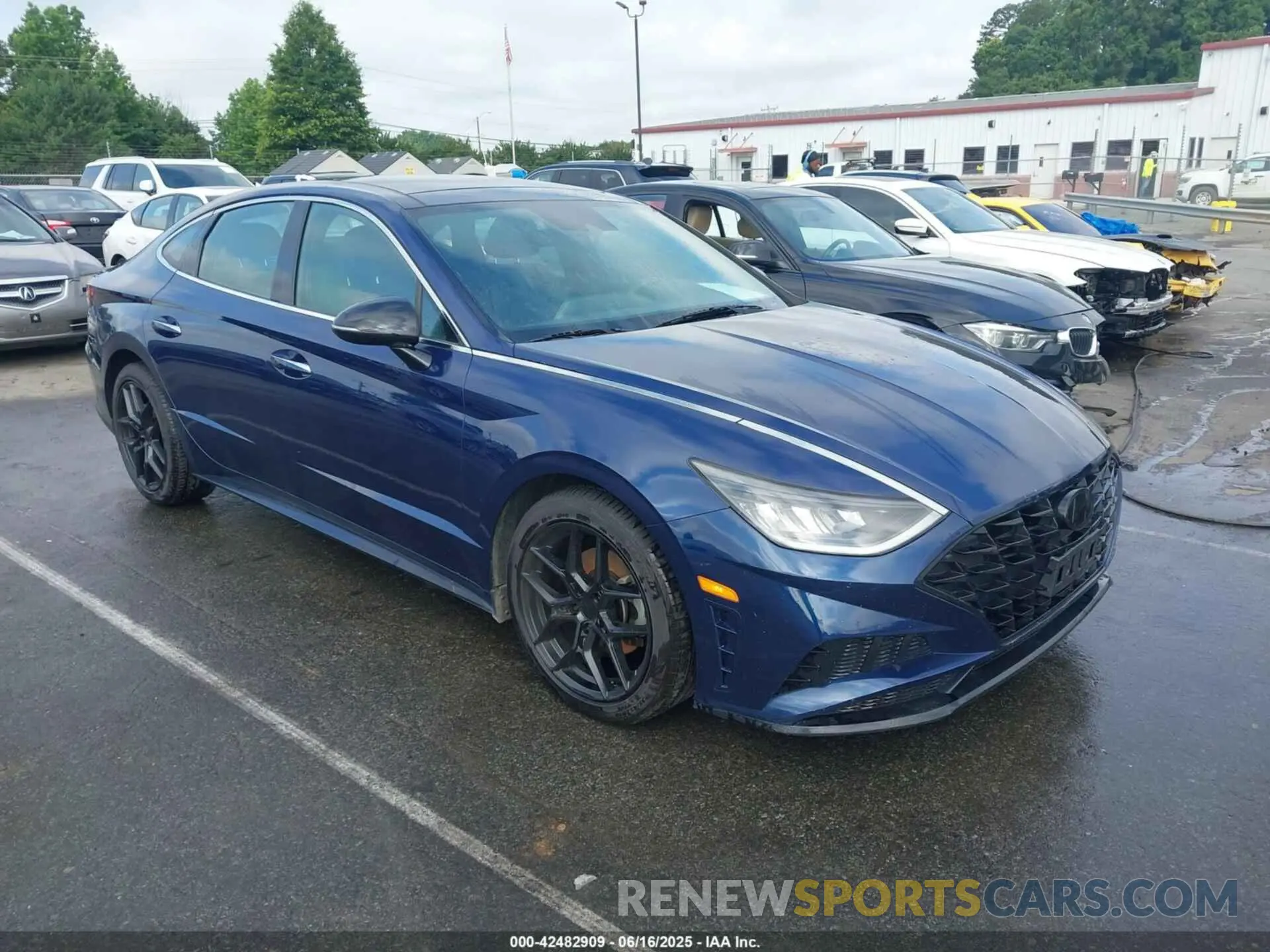 1 Photograph of a damaged car 5NPEJ4J25LH051785 HYUNDAI SONATA 2020