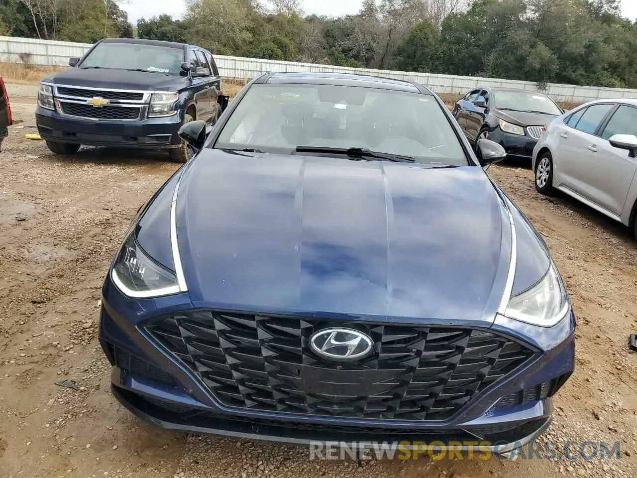 5 Photograph of a damaged car 5NPEJ4J25LH052077 HYUNDAI SONATA 2020