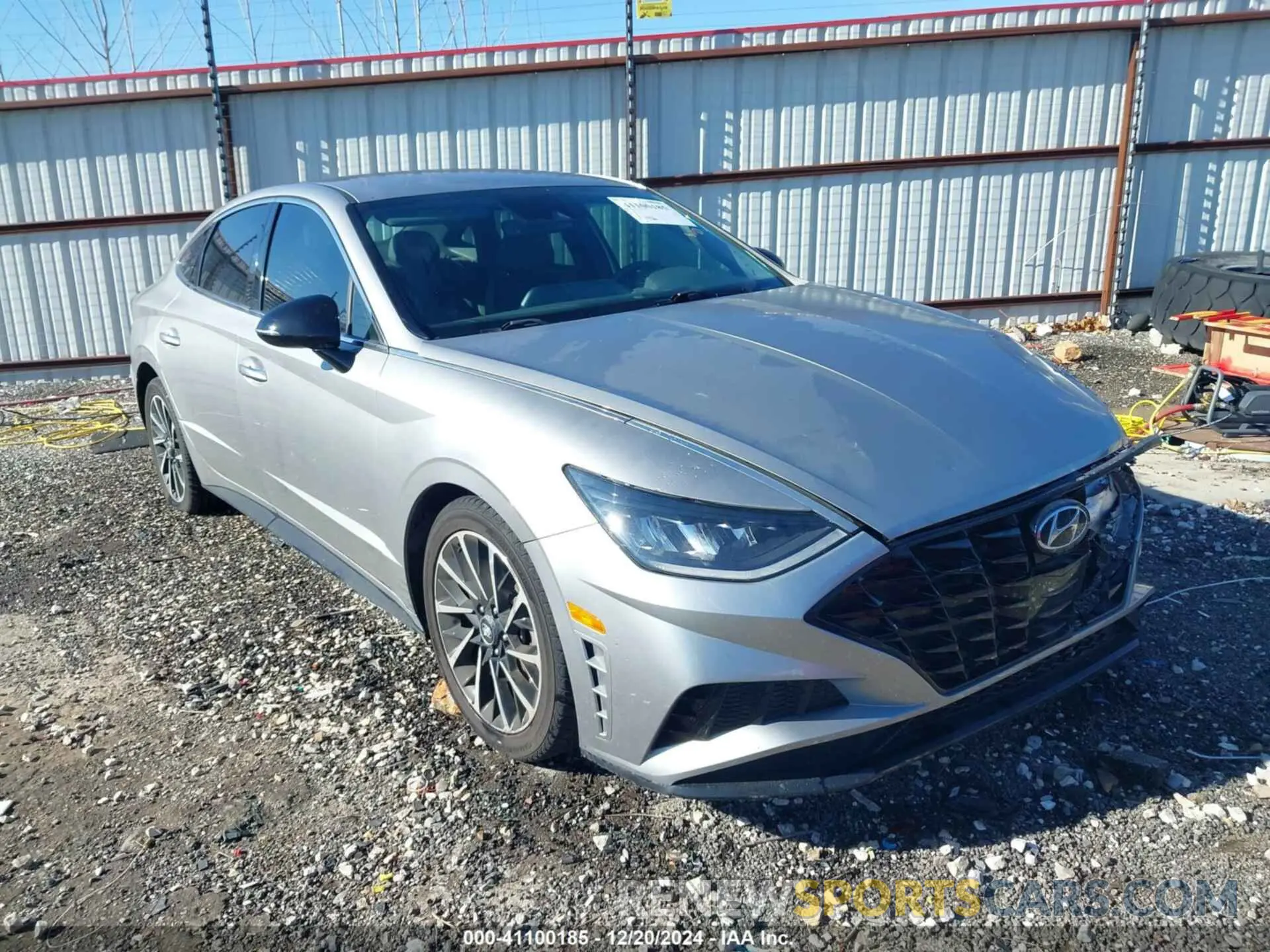 1 Photograph of a damaged car 5NPEJ4J26LH013272 HYUNDAI SONATA 2020