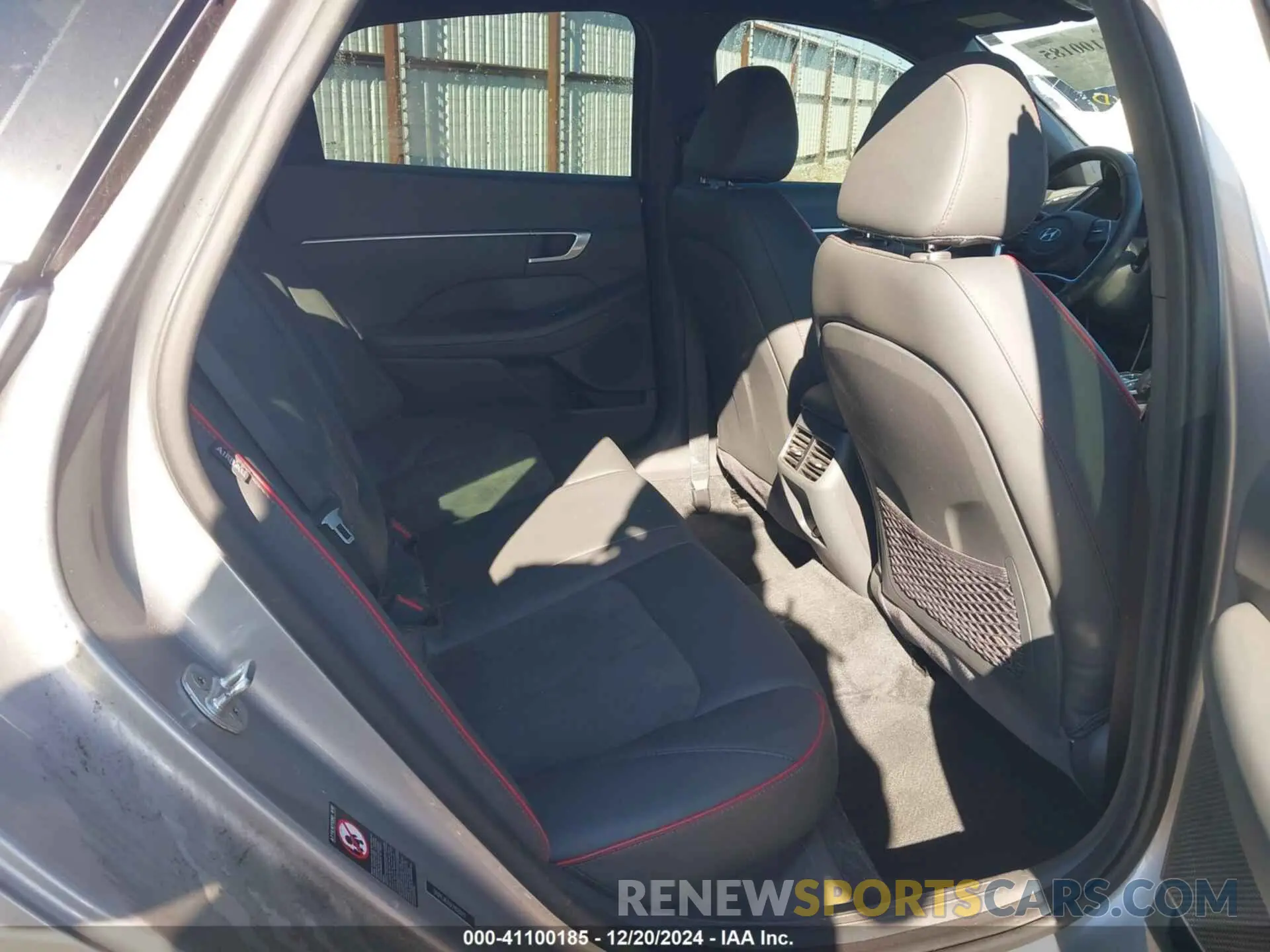 8 Photograph of a damaged car 5NPEJ4J26LH013272 HYUNDAI SONATA 2020