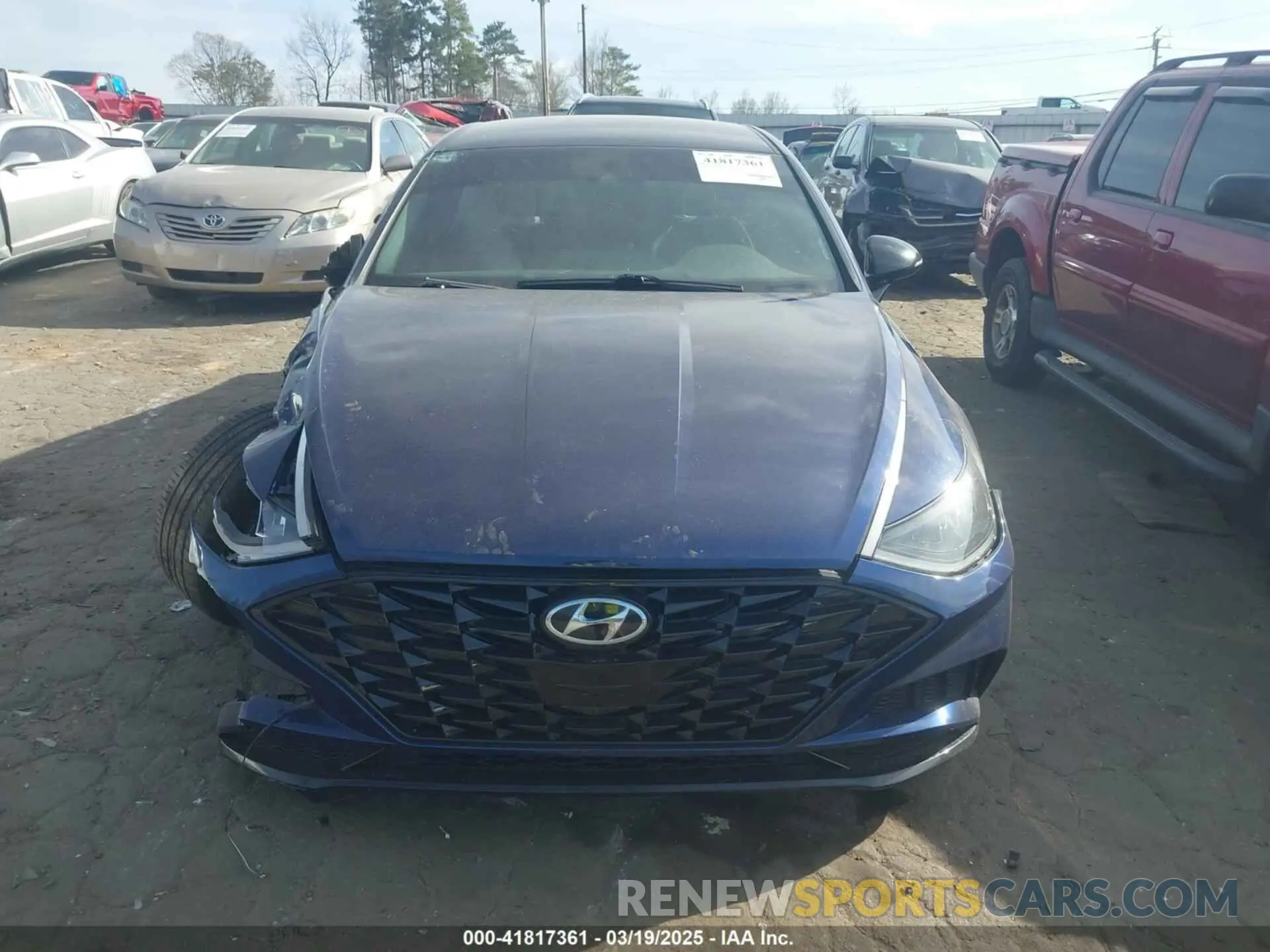 11 Photograph of a damaged car 5NPEJ4J26LH036356 HYUNDAI SONATA 2020