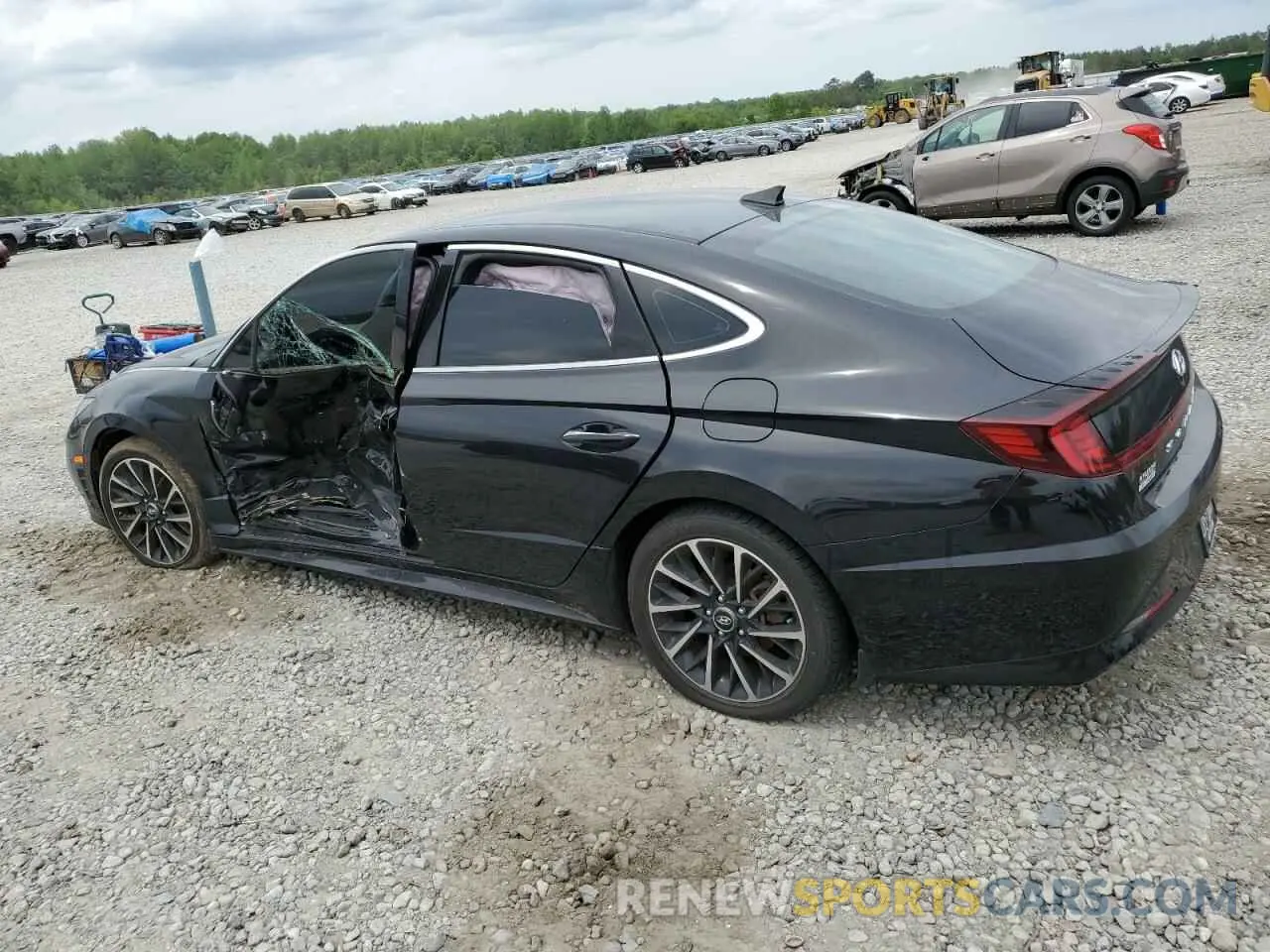 2 Photograph of a damaged car 5NPEJ4J26LH051262 HYUNDAI SONATA 2020