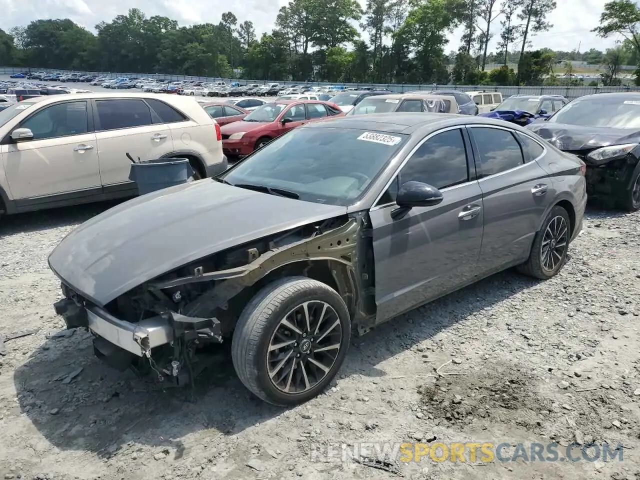 1 Photograph of a damaged car 5NPEJ4J27LH015564 HYUNDAI SONATA 2020
