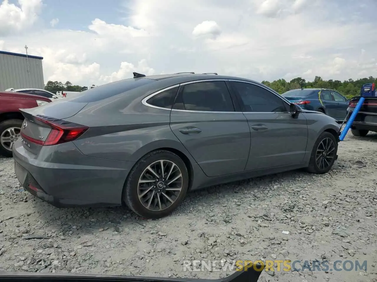 3 Photograph of a damaged car 5NPEJ4J27LH015564 HYUNDAI SONATA 2020