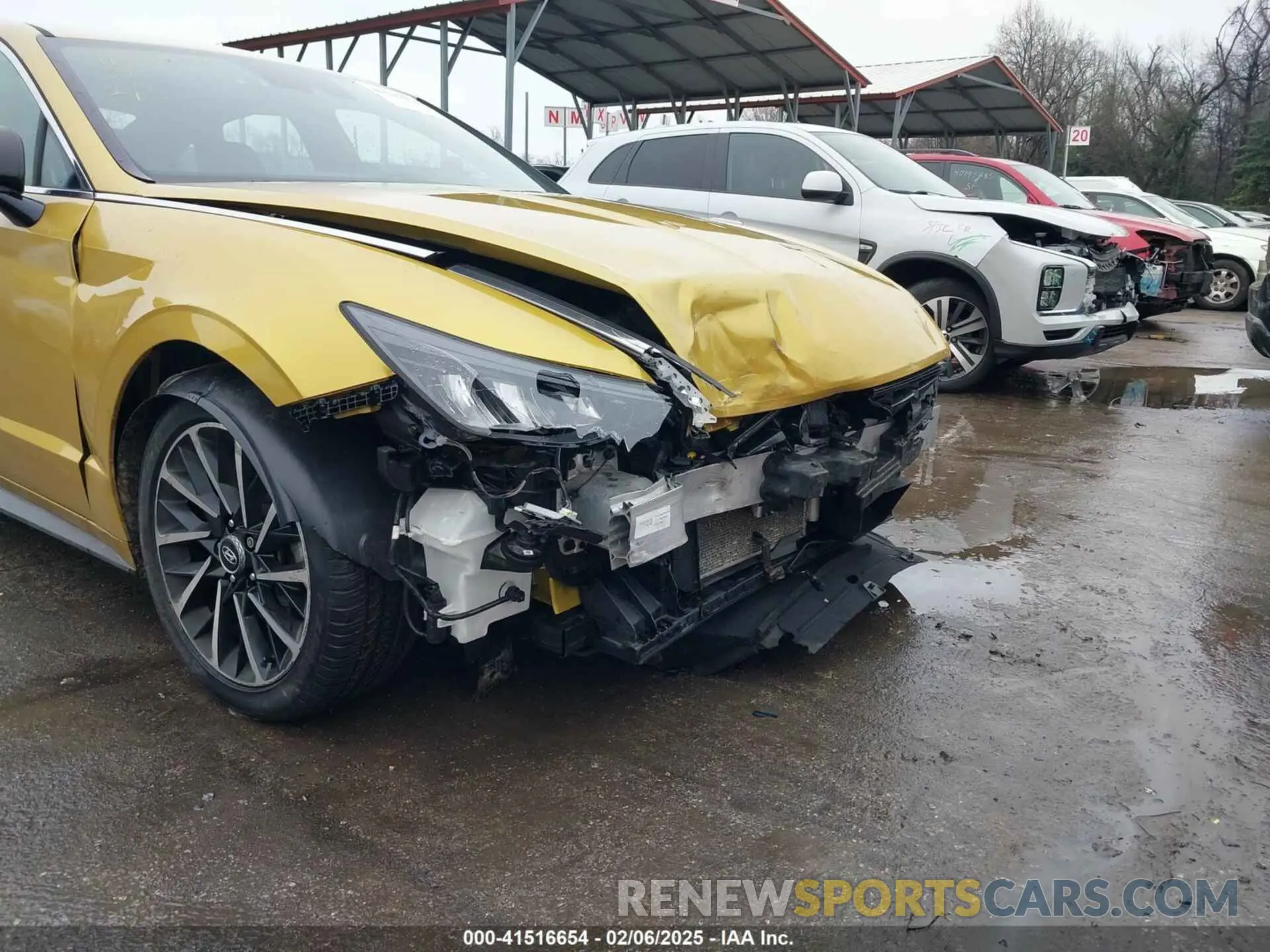 6 Photograph of a damaged car 5NPEJ4J27LH015645 HYUNDAI SONATA 2020