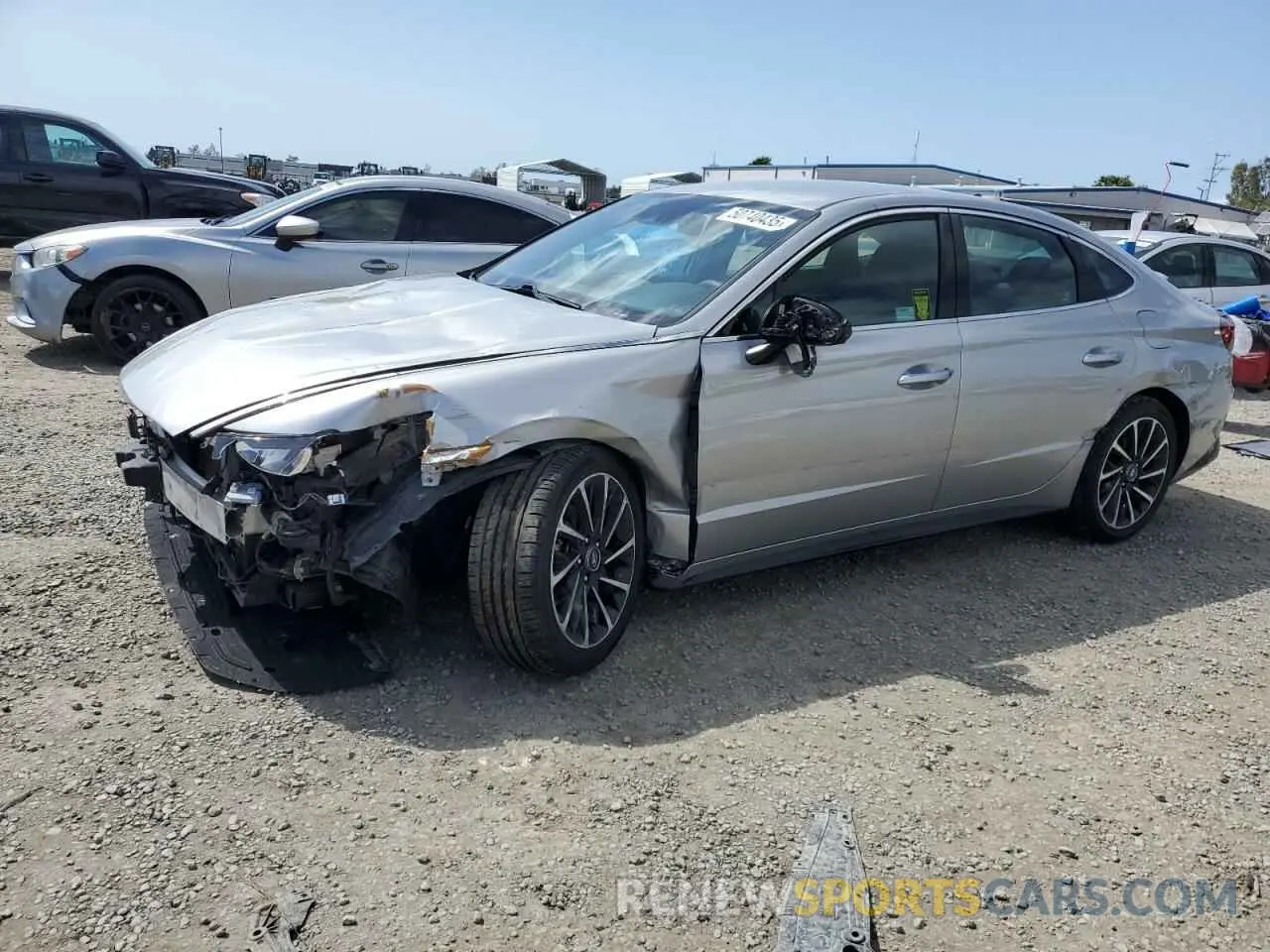 1 Photograph of a damaged car 5NPEJ4J27LH022241 HYUNDAI SONATA 2020