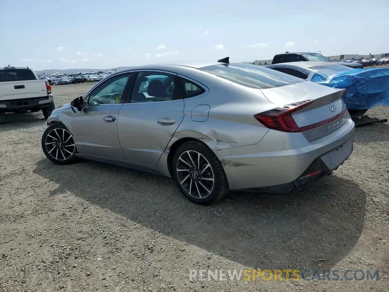 2 Photograph of a damaged car 5NPEJ4J27LH022241 HYUNDAI SONATA 2020