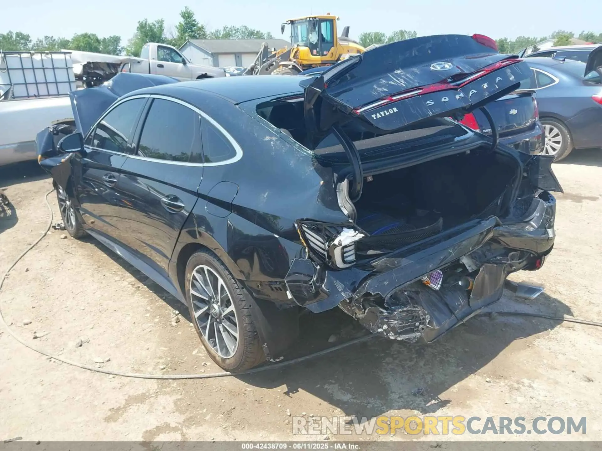 3 Photograph of a damaged car 5NPEJ4J27LH041775 HYUNDAI SONATA 2020