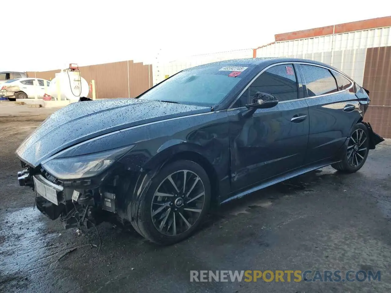 1 Photograph of a damaged car 5NPEJ4J28LH044894 HYUNDAI SONATA 2020