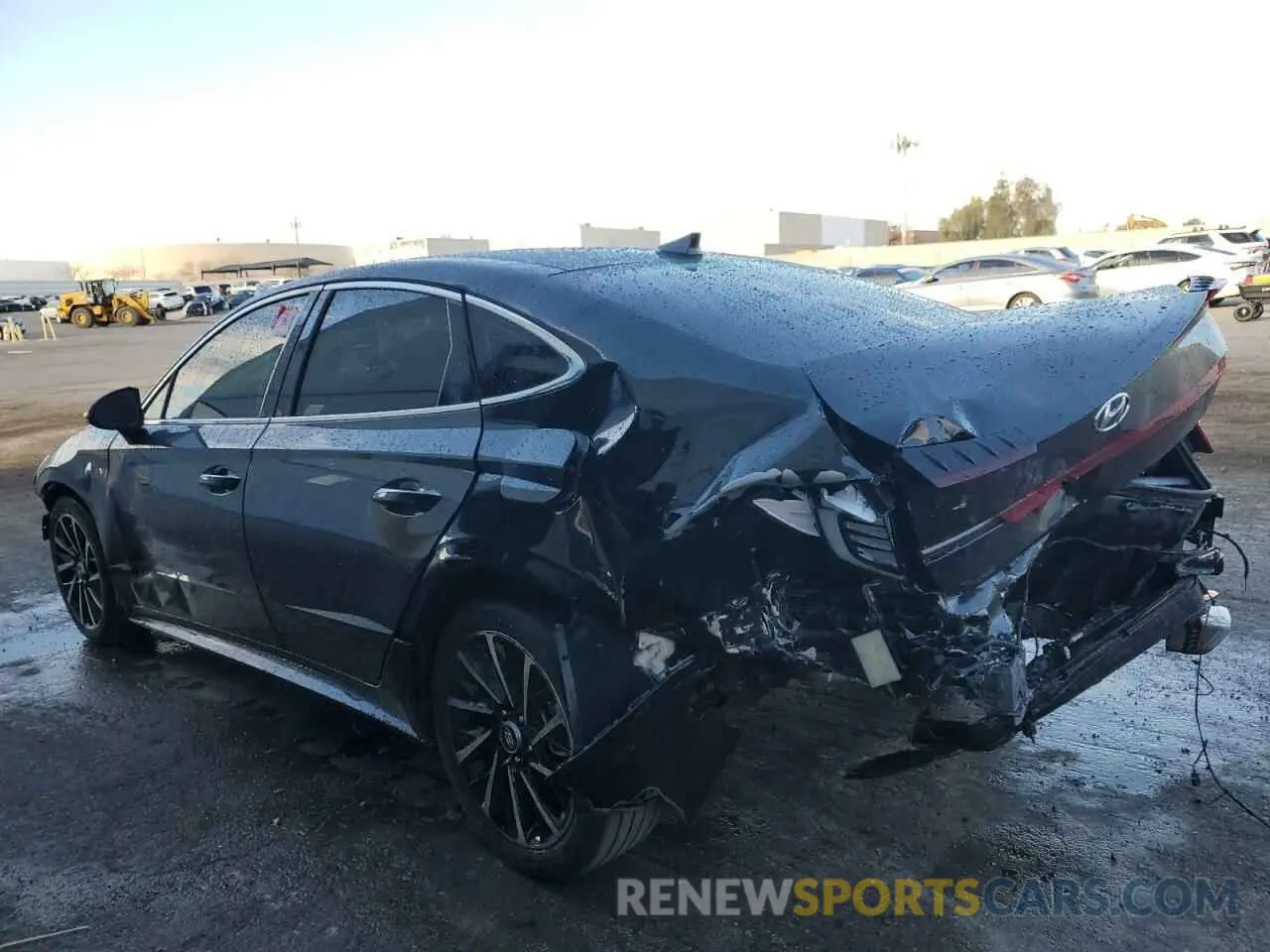 2 Photograph of a damaged car 5NPEJ4J28LH044894 HYUNDAI SONATA 2020