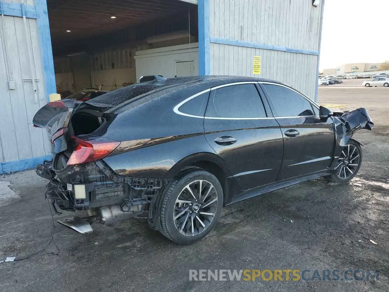 3 Photograph of a damaged car 5NPEJ4J28LH044894 HYUNDAI SONATA 2020