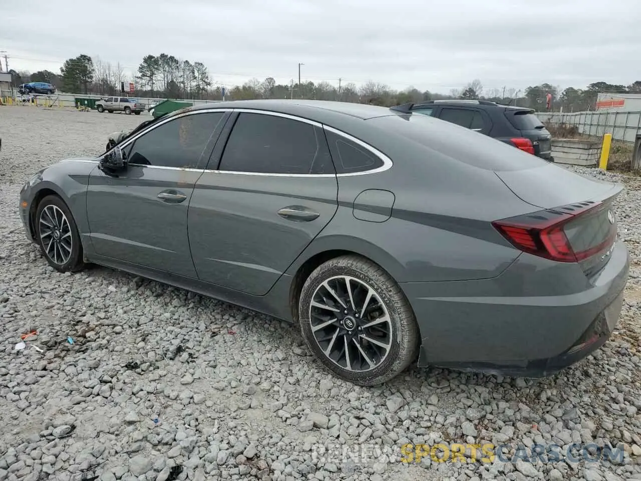 2 Photograph of a damaged car 5NPEJ4J28LH052185 HYUNDAI SONATA 2020