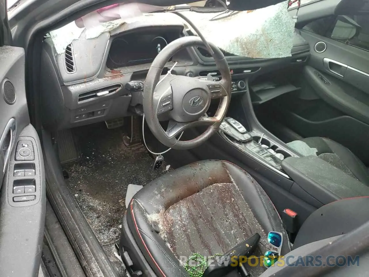 8 Photograph of a damaged car 5NPEJ4J28LH052185 HYUNDAI SONATA 2020