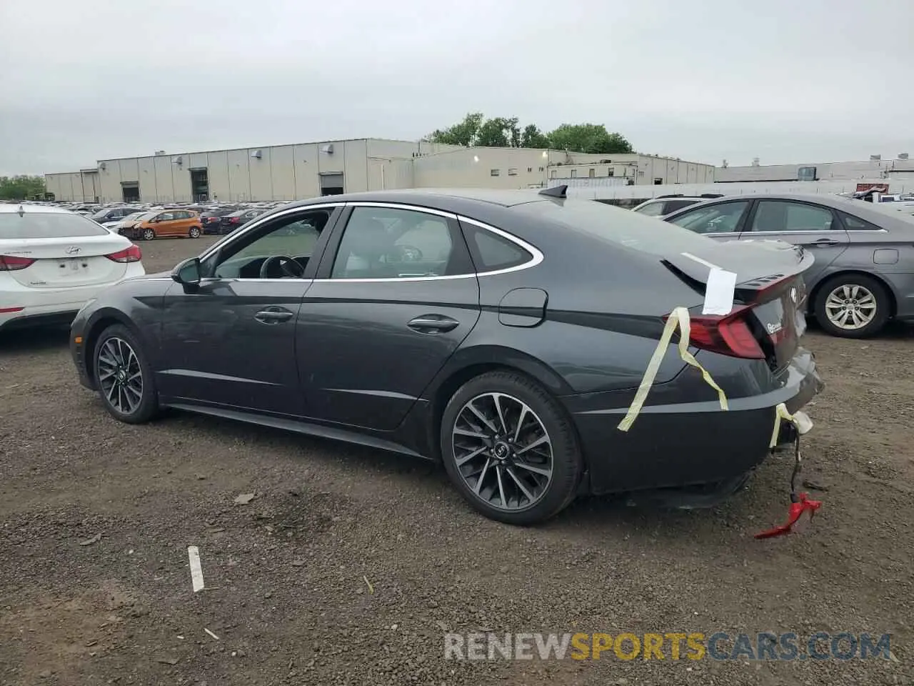 2 Photograph of a damaged car 5NPEJ4J29LH015842 HYUNDAI SONATA 2020