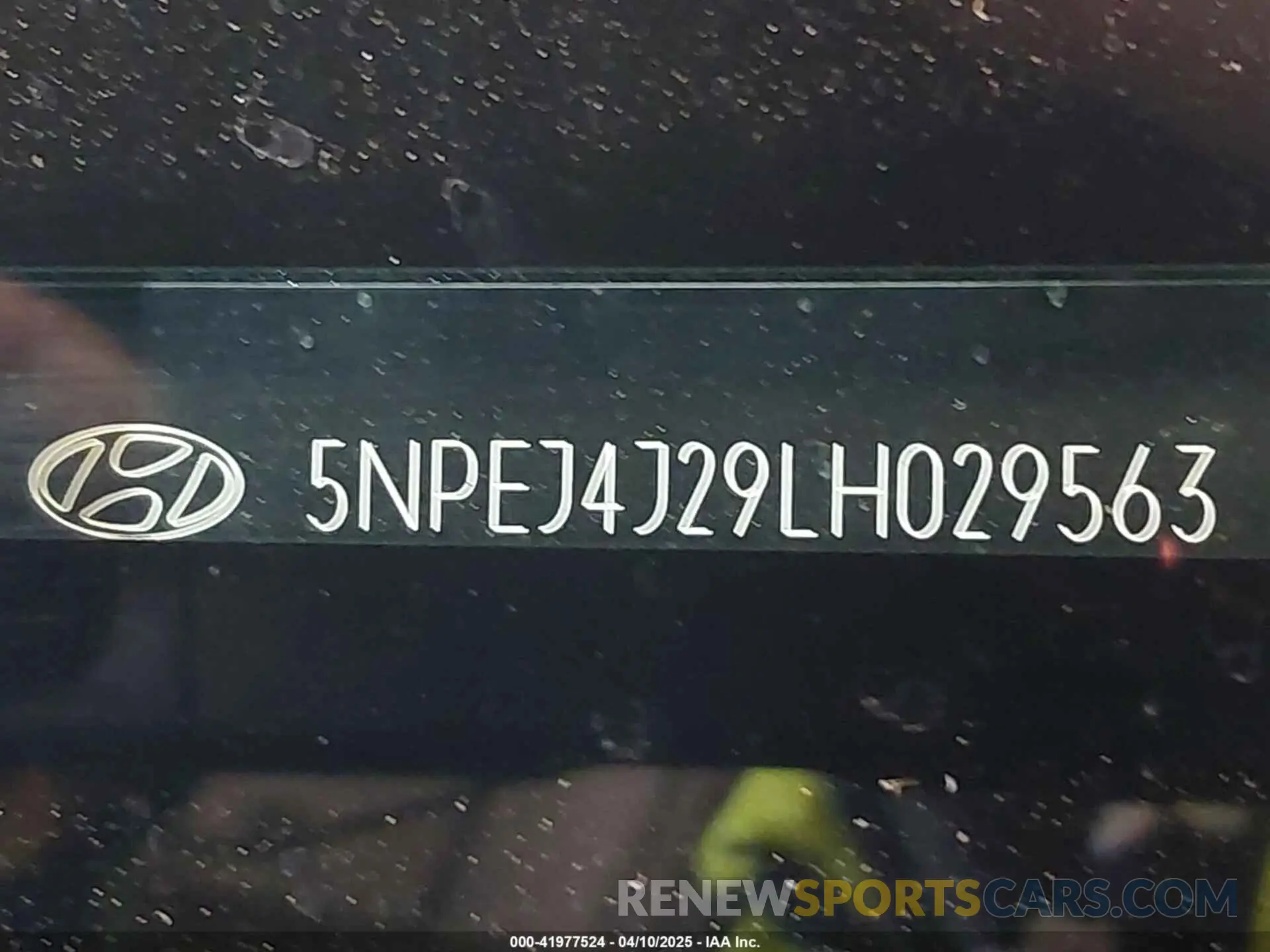 18 Photograph of a damaged car 5NPEJ4J29LH029563 HYUNDAI SONATA 2020