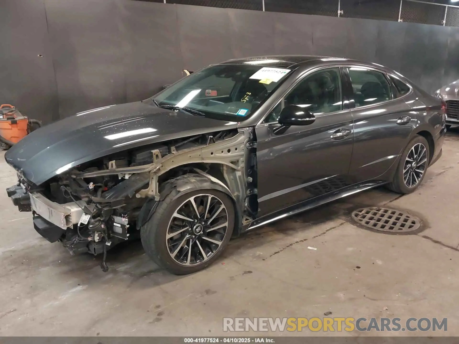 2 Photograph of a damaged car 5NPEJ4J29LH029563 HYUNDAI SONATA 2020