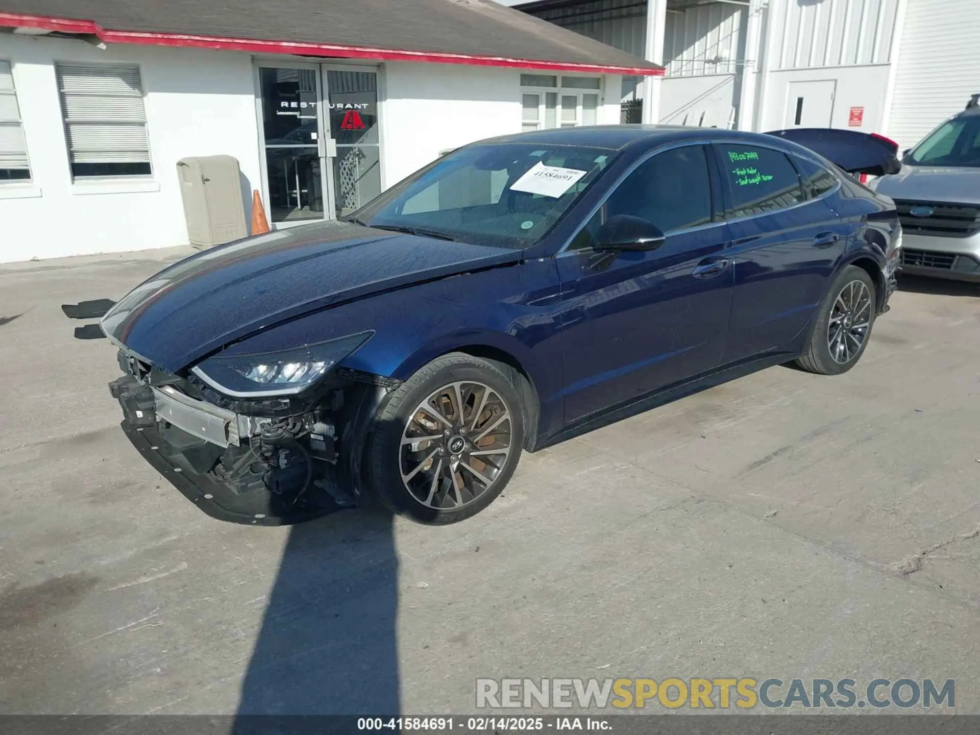 2 Photograph of a damaged car 5NPEJ4J29LH040529 HYUNDAI SONATA 2020
