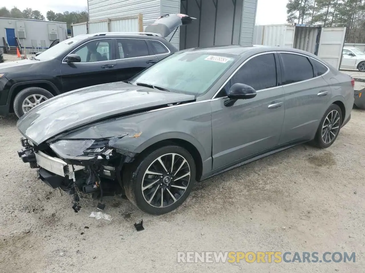 1 Photograph of a damaged car 5NPEJ4J2XLH027708 HYUNDAI SONATA 2020